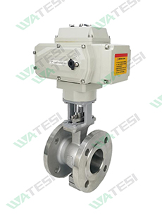 电动同心部分球面V型控制阀WR-50200