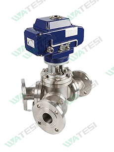 电动（三通四通）多通道同心全部球面型控制阀WR-5...